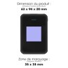 KAITO - BATTERIE DE SECOURS ULTRA COMPACTE - 5000 MAH NOIRE