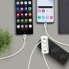 SHI - TURBO CHARGEUR SECTEUR 4 USB 5A - BLANC