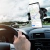 YUNIBA - SUPPORT VOITURE 3 EN 1 NOIR - POUR SMARTPHONE 6.9"