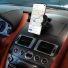 YUNIBA - SUPPORT VOITURE 3 EN 1 NOIR - POUR SMARTPHONE 6.9"