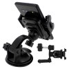 YUNIBA - SUPPORT VOITURE 3 EN 1 NOIR - POUR SMARTPHONE 6.9"