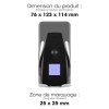 KONTAKUTO - SUPPORT VOITURE AUTOMATIQUE AVEC CHARGE RAPIDE SANS FIL 15W