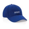 Casquette 6 panneaux en coton recyclé 280gr IMPACT