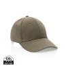 Casquette 6 panneaux en coton recyclé 280gr IMPACT