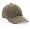 Casquette 6 panneaux en coton recyclé 280gr IMPACT
