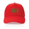 Casquette 5 panneaux en coton recyclé 280gr IMPACT