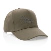 Casquette 5 panneaux en coton recyclé 280gr IMPACT