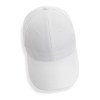 Casquette 6 panneaux en coton recyclé 190gr IMPACT