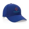Casquette 6 panneaux en coton recyclé 190gr IMPACT