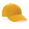 Casquette 6 panneaux en coton recyclé 190gr IMPACT
