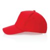 Casquette 5 panneaux en coton recyclé 190gr IMPACT