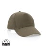 Casquette 5 panneaux en coton recyclé 190gr IMPACT