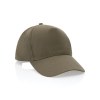 Casquette 5 panneaux en coton recyclé 190gr IMPACT