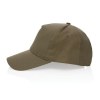Casquette 5 panneaux en coton recyclé 190gr IMPACT