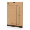 Carnet A5 à couverture rigide en cuir recyclé