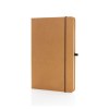 Carnet A5 à couverture rigide en cuir recyclé