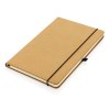 Carnet A5 à couverture rigide en cuir recyclé