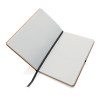 Carnet A5 à couverture rigide en cuir recyclé