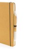 Carnet A5 à couverture rigide en cuir recyclé