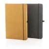 Carnet A5 à couverture rigide en cuir recyclé