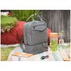 Sac à dos isotherme 'Yari', gris chiné RPET