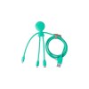 Mr Bio Long - Câble d'1 M avec une double entrée Type C/USB