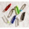 Luxeuse bouteille d'eau en RPET transparent