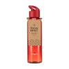 Luxeuse bouteille d'eau en RPET transparent