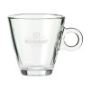 Grand tasse à thé en verre trempé de haute qualité