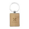 Bamboo Key Rectangle porte-clés