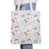 Sac shopping personnalisé - hanses longues