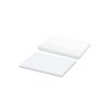 25 feuilles Repositionnables 72x50mm, quadrie