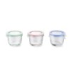 Set de 3 bocaux en verre PESTO 3 x 120 ml