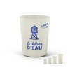 GOBELET REUTILISABLE EN BIOCOMPOSITE 12 cl RAS BORD