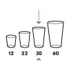 Gobelet rutilisable en biocomposite de 30 cl  marquer avec votre logo