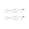 PORTE-CLES 3 EN 1 SANS CONTACT ANTIBACTERIEN