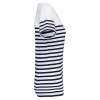 T-shirt marin col rond Bio femme