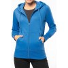 Sweat-shirt écoresponsable zippé à capuche femme