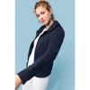 Sweat-shirt écoresponsable zippé à capuche femme