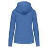 Sweat-shirt écoresponsable zippé à capuche femme
