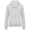 Sweat-shirt écoresponsable zippé à capuche femme
