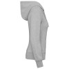 Sweat-shirt écoresponsable zippé à capuche femme