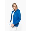 Sweat-shirt écoresponsable zippé à capuche femme