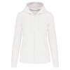Sweat-shirt écoresponsable zippé à capuche femme