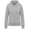 Sweat-shirt écoresponsable zippé à capuche femme