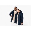 Parka à capuche recyclée unisexe