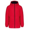Parka à capuche recyclée unisexe