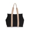 Grand sac shopping à soufflet recyclé