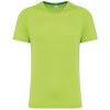 T-shirt de sport à col rond recyclé homme