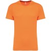 T-shirt de sport à col rond recyclé homme